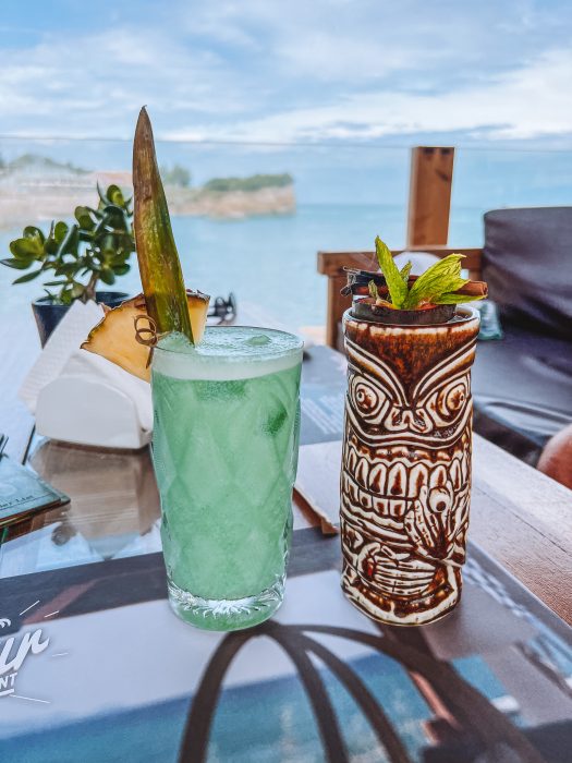 Miami and Zombie cocktails